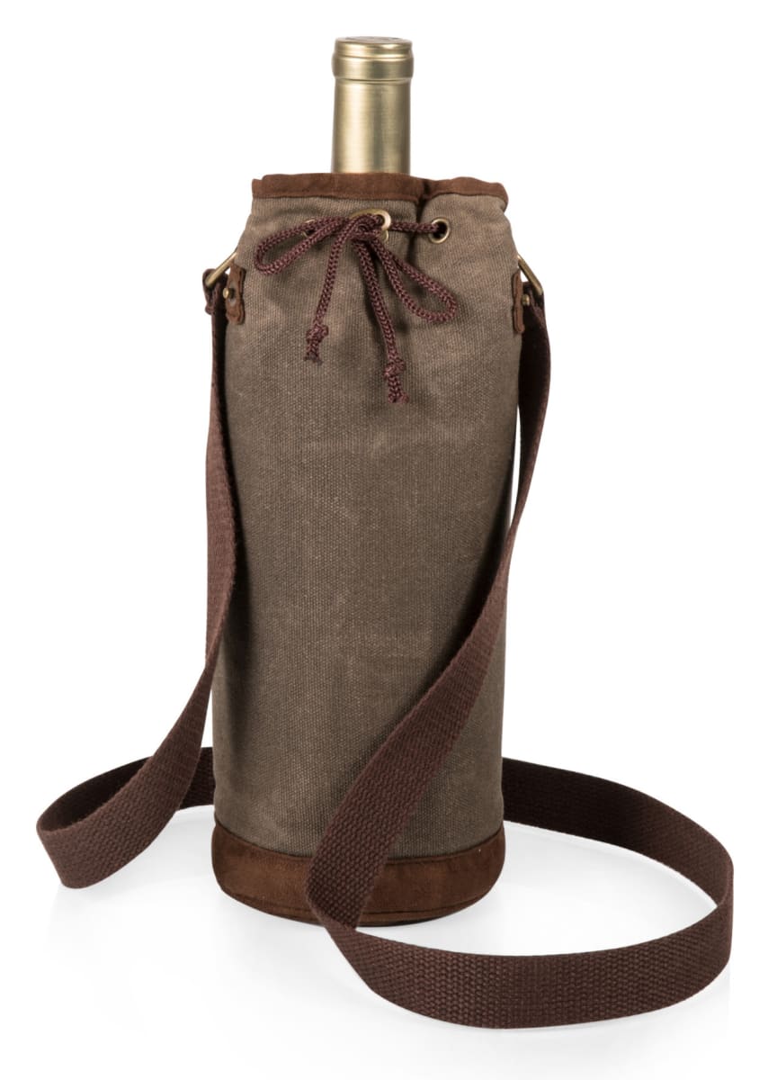 wine.com Legacy Waxed Canvas Wine Bag Gift Product Image