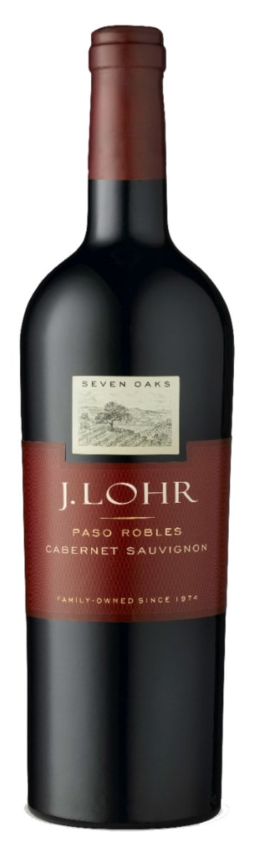 J. Lohr Estates Seven Oaks Cabernet Sauvignon 2015 Front Bottle Shot