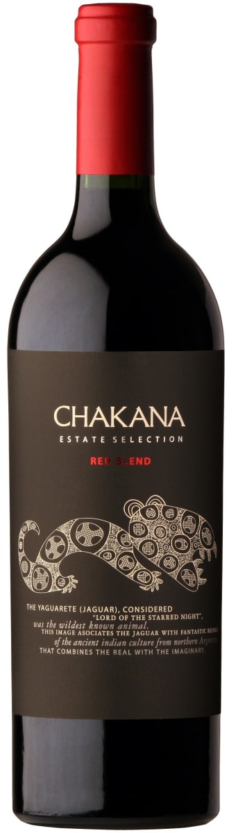 Bodega Chakana Estate Selection Red 2020  Front Bottle Shot