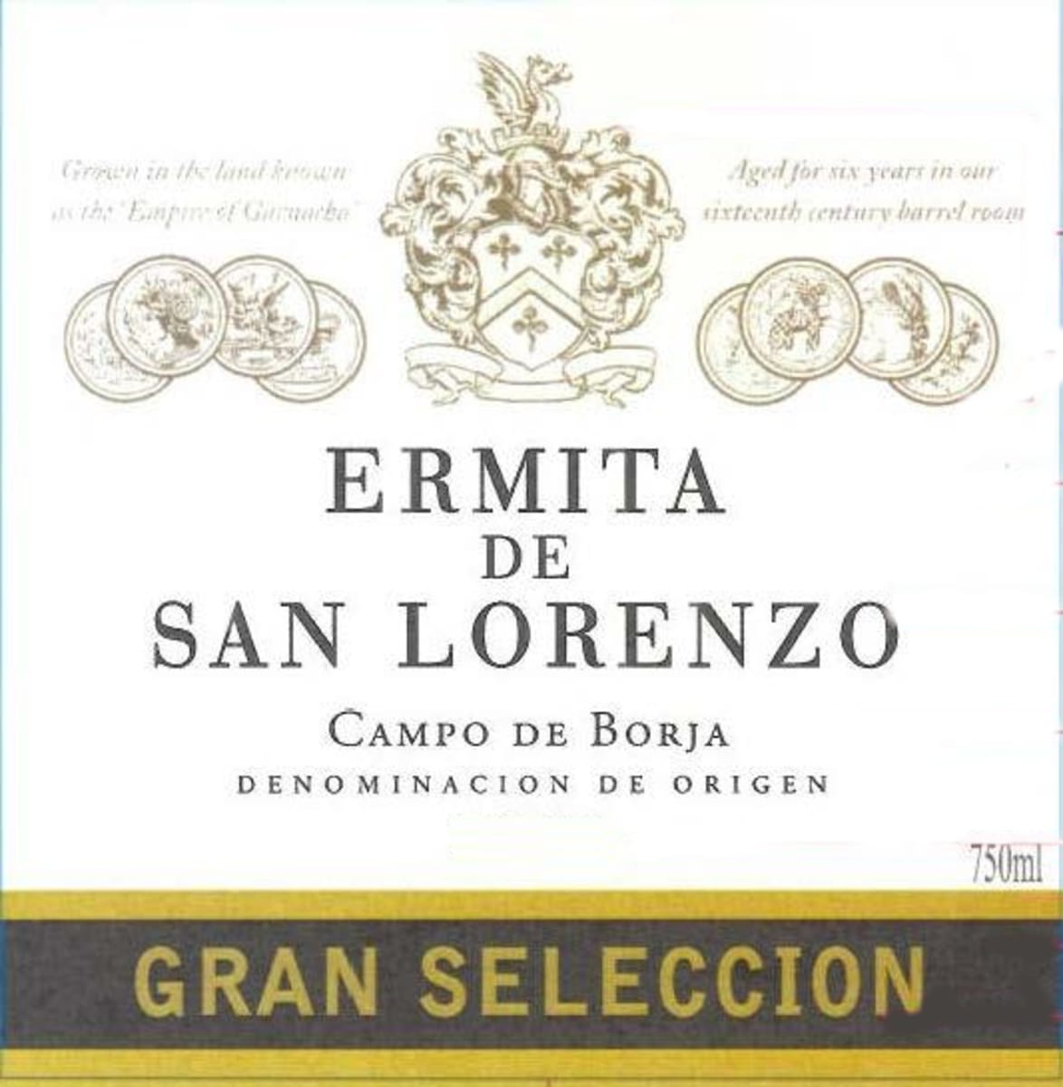 Ermita de San Lorenzo Gran Seleccion 2015  Front Label