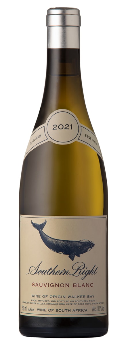 Southern Right Sauvignon Blanc 2021  Front Bottle Shot
