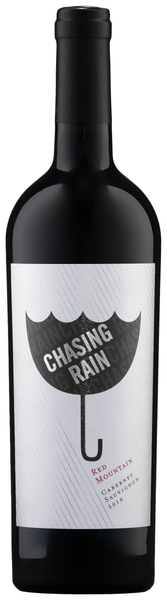 Chasing Rain Cabernet Sauvignon 2018  Front Bottle Shot