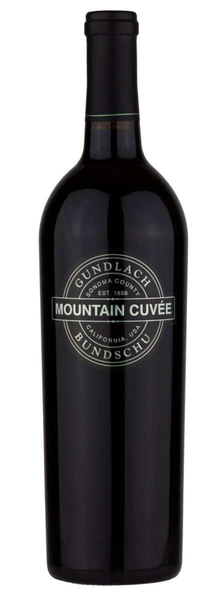 Gundlach Bundschu Mountain Cuvee 2016 Front Bottle Shot