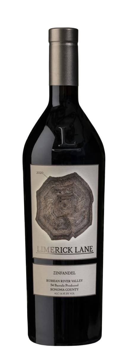 Limerick Lane Russian River Zinfandel 2020  Front Bottle Shot