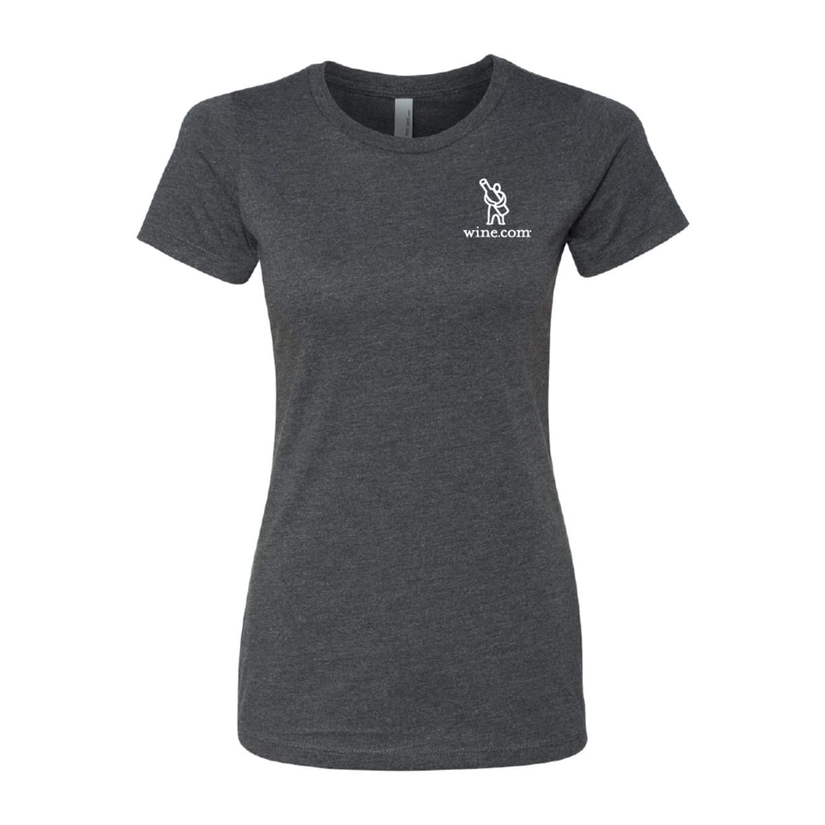 wine.com Ladies’ Tee in Charcoal – Large  Gift Product Image