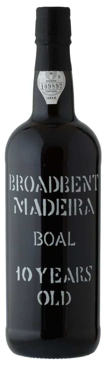 Broadbent 10 Years Old Boal Madeira Front Bottle Shot