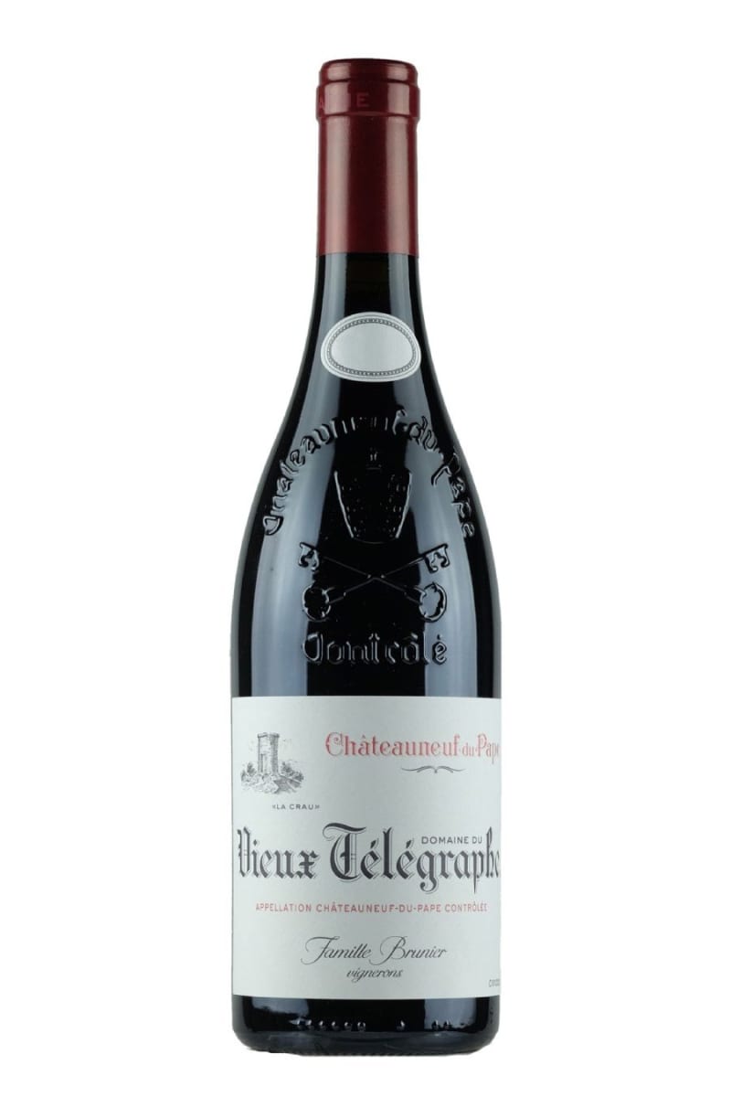 Domaine du Vieux Telegraphe Chateauneuf-du-Pape La Crau 2019  Front Bottle Shot