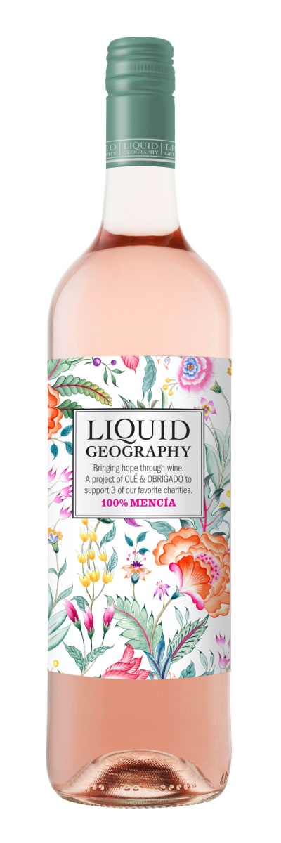 Liquid Geography Rosado 2021  Front Bottle Shot