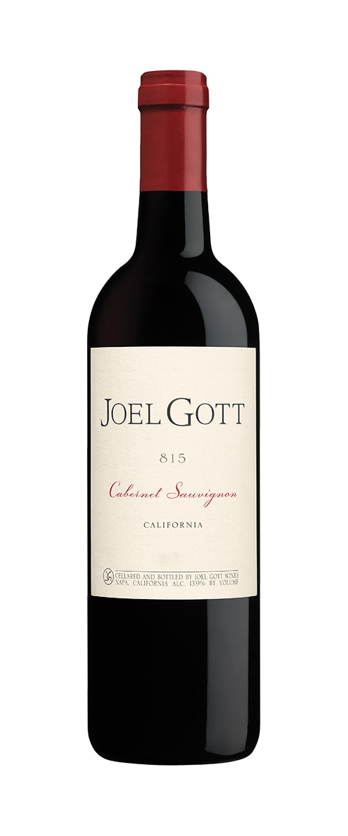 Joel Gott Blend No. 815 Cabernet Sauvignon 2018  Front Bottle Shot