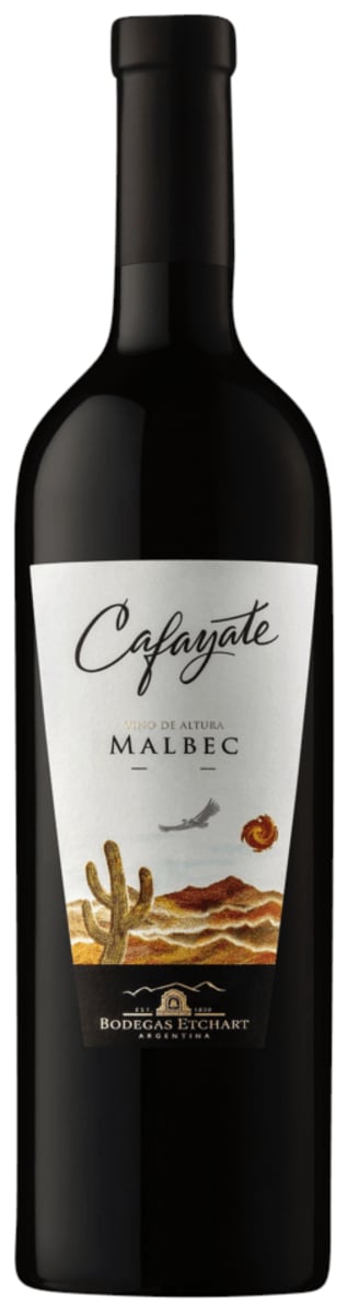 Etchart Cafayate Malbec 2018  Front Bottle Shot