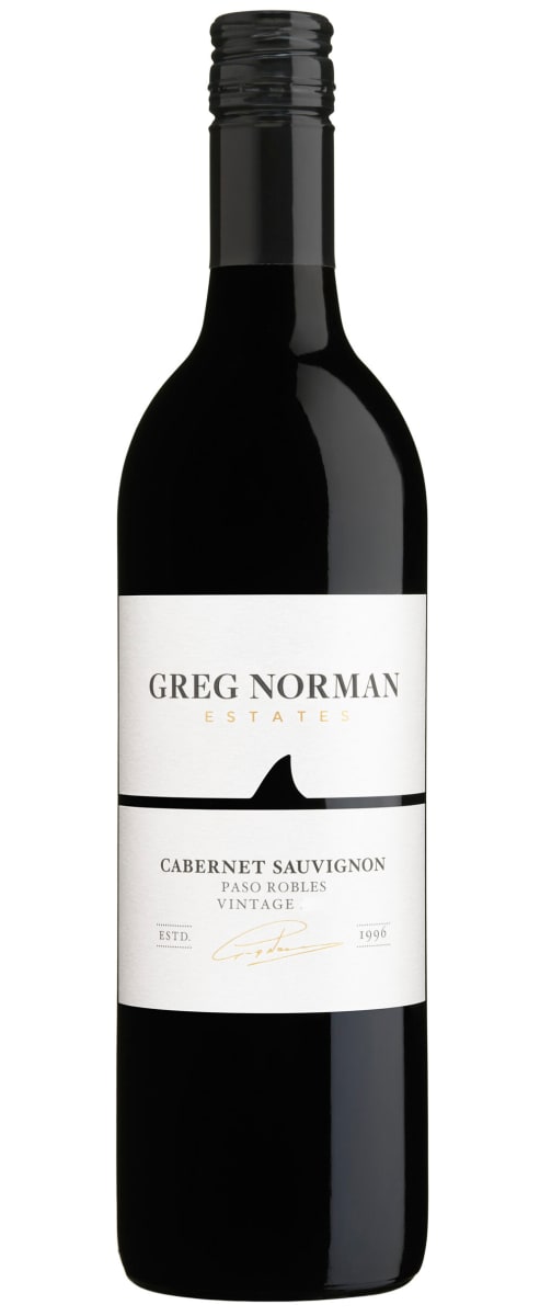 Greg Norman Estates Paso Robles Cabernet Sauvignon 2019  Front Bottle Shot