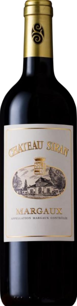 Chateau Siran  2016 Front Bottle Shot