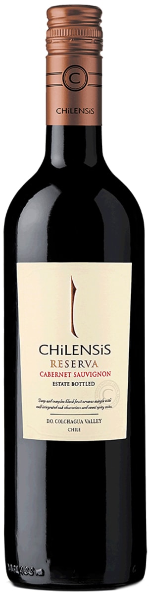 Chilensis Reserva Cabernet Sauvignon 2015 Front Bottle Shot