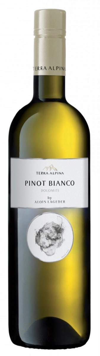 Alois Lageder Terra Alpina Pinot Bianco Vigneti delle Dolomiti 2021  Front Bottle Shot