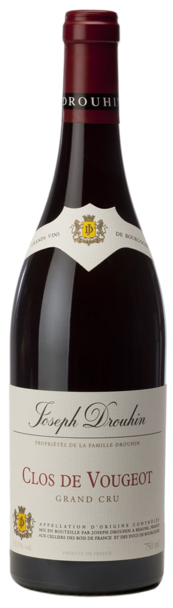 Joseph Drouhin Clos de Vougeot Grand Cru 2018  Front Bottle Shot