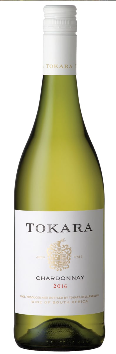 Tokara Chardonnay 2016  Front Bottle Shot