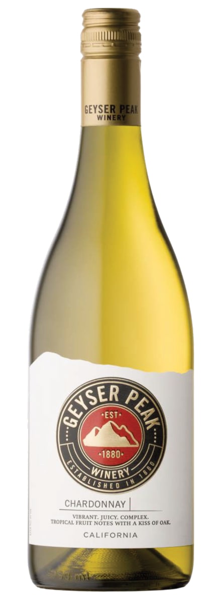 Geyser Peak Chardonnay 2021  Front Bottle Shot