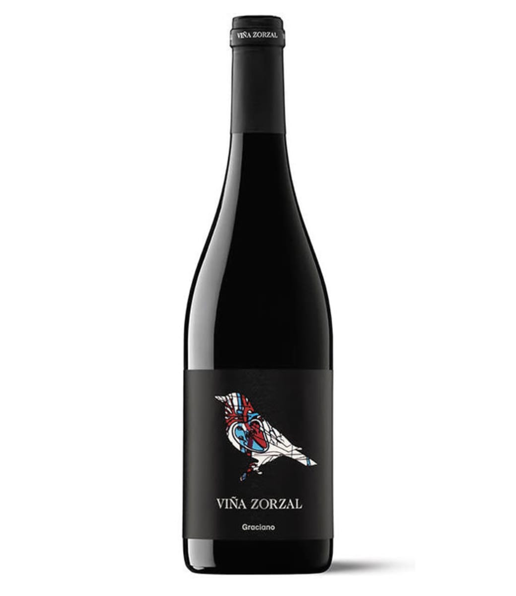 Vina Zorzal Graciano 2018  Front Bottle Shot