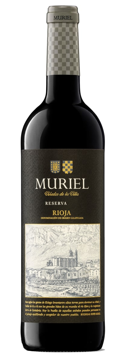 Bodegas Muriel Reserva 2015  Front Bottle Shot