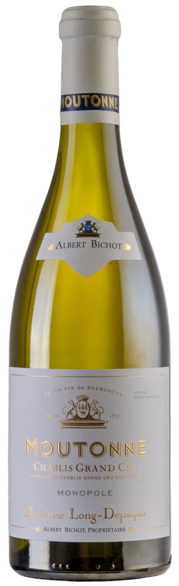 Albert Bichot Chablis Moutonne Grand Cru Domaine Long-Depaquit Monopole 2013  Front Bottle Shot