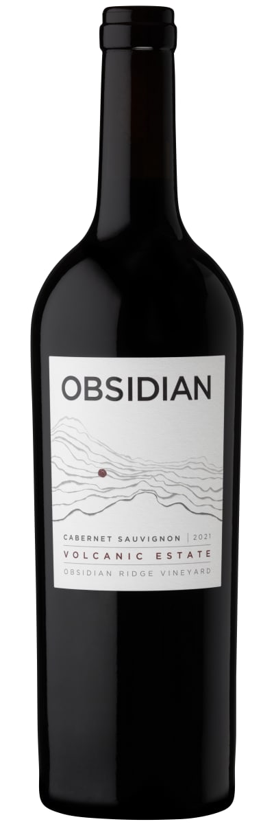 Obsidian Volcanic Estate Cabernet Sauvignon 2021  Front Bottle Shot