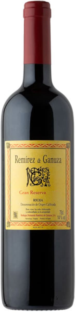 Bodegas Fernando Remirez de Ganuza Rioja Reserva 2008 Front Bottle Shot