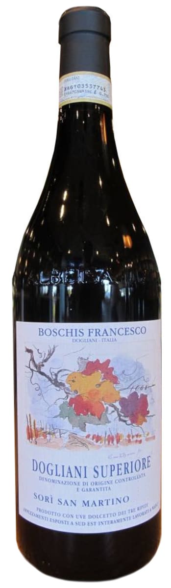 Francesco Boschis Sori San Martino Dolcetto di Dogliani 2020  Front Bottle Shot