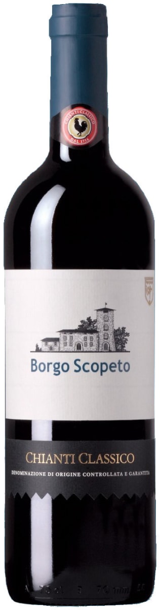 Borgo Scopeto Chianti Classico 2014 Front Bottle Shot