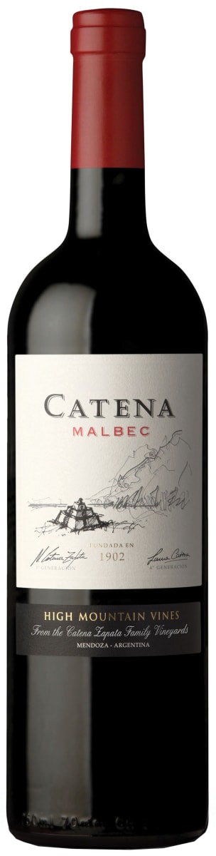 Catena Malbec (375ML half-bottle) 2016  Front Bottle Shot