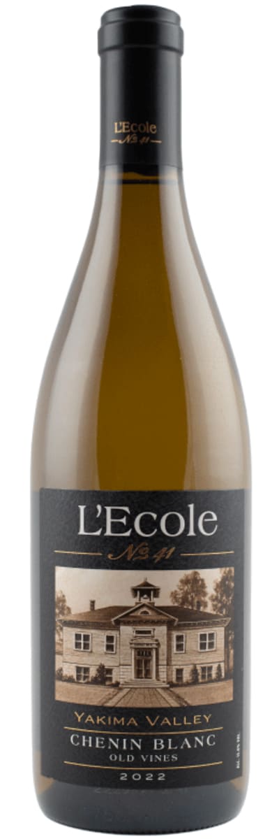 L'Ecole 41 Old Vines Chenin Blanc 2022  Front Bottle Shot