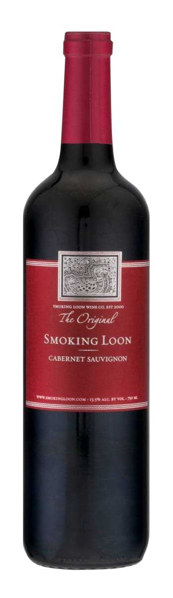 Smoking Loon Cabernet Sauvignon 2018  Front Bottle Shot