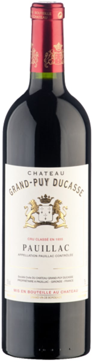 Chateau Grand-Puy-Ducasse  2020  Front Bottle Shot