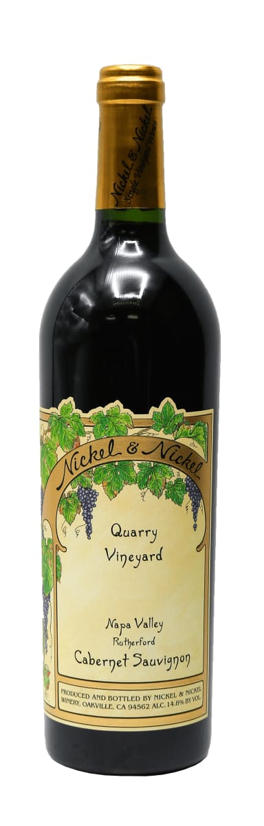 Nickel & Nickel Quarry Vineyard Cabernet Sauvignon 2018  Front Bottle Shot