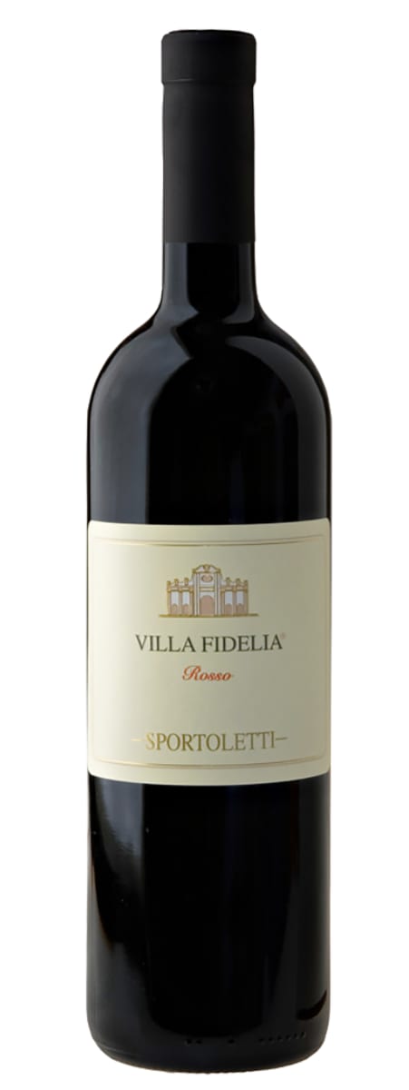 Sportoletti Villa Fidelia Rosso 2016  Front Bottle Shot