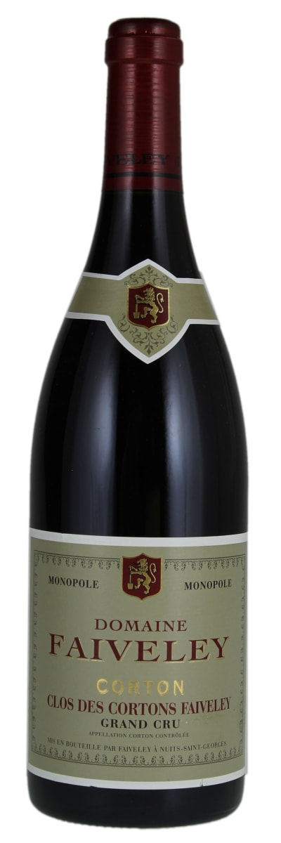 Faiveley Corton Clos des Cortons Faiveley Grand Cru 2008  Front Bottle Shot