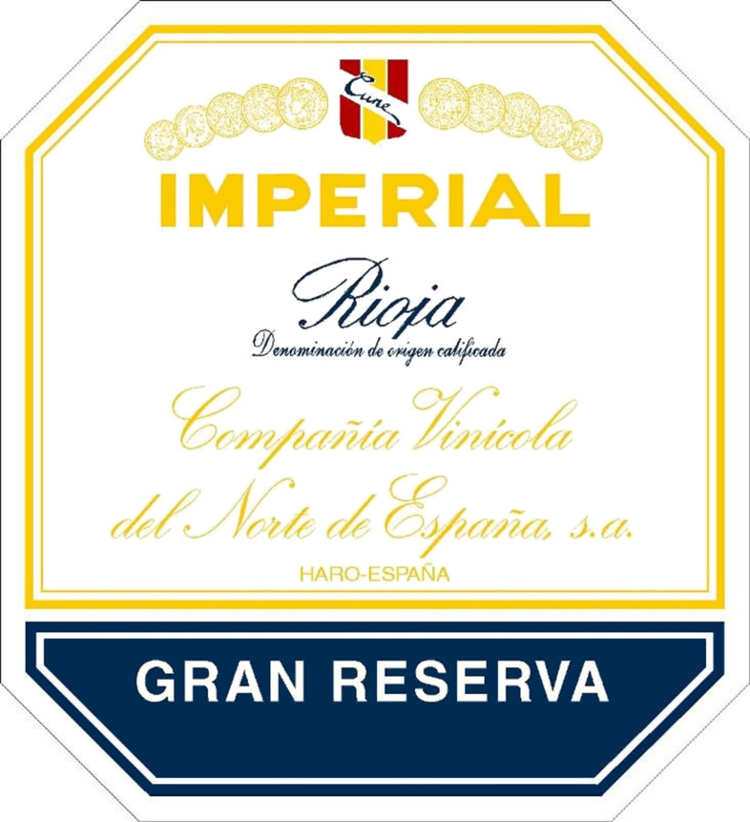 Cune Imperial Gran Reserva 1981  Front Label