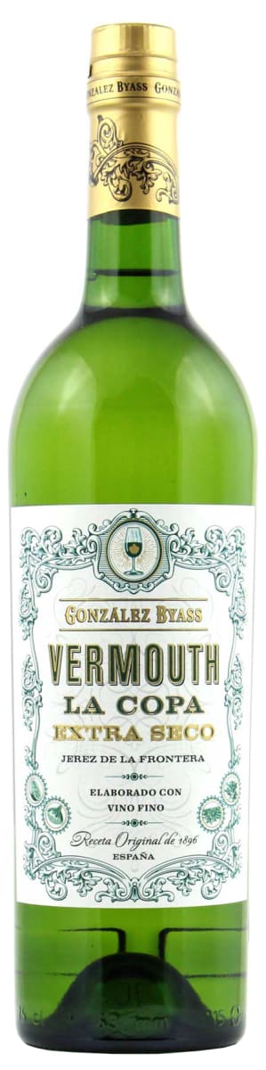 Gonzalez Byass La Copa Vermouth Extra Seco  Front Bottle Shot