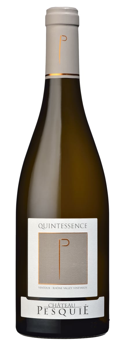 Chateau Pesquie Quintessence Blanc 2016 Front Bottle Shot
