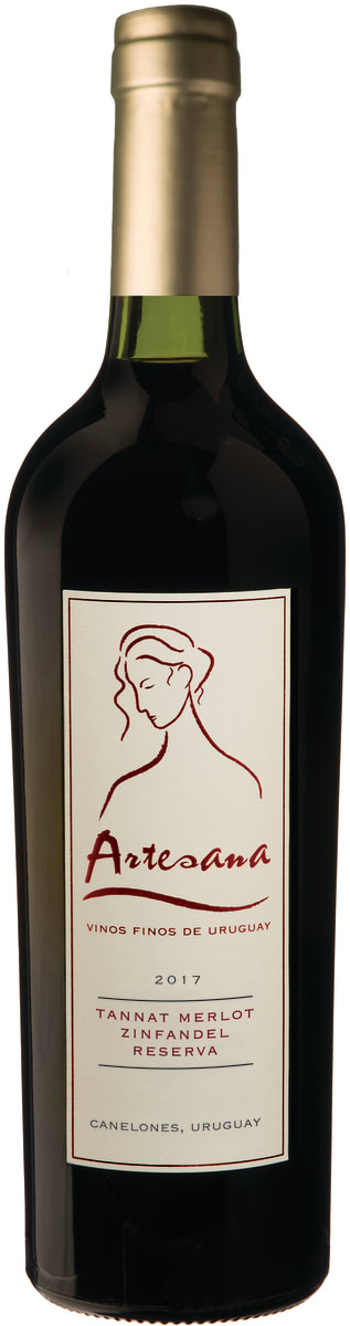 Artesana Tannat Merlot Zinfandel 2017  Front Bottle Shot