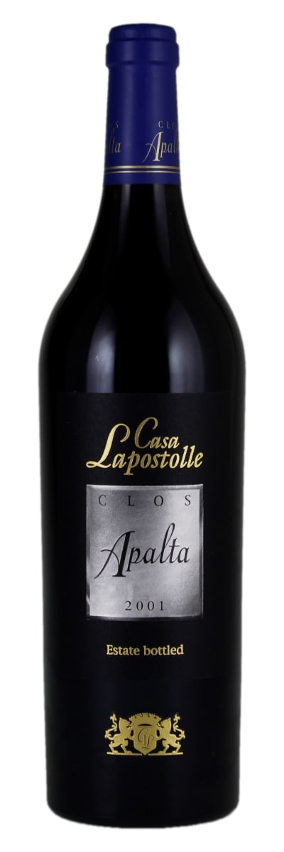 Clos Apalta  2001  Front Bottle Shot