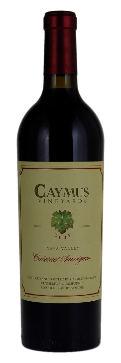 Caymus Napa Valley Cabernet Sauvignon 2009  Front Bottle Shot