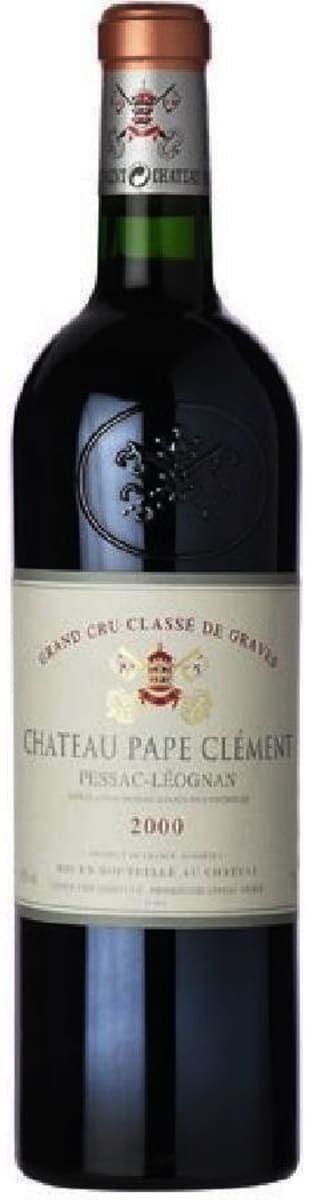 Chateau Pape Clement  2000  Front Bottle Shot