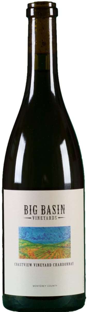 Big Basin Coastview Vineyard Chardonnay 2016  Front Bottle Shot