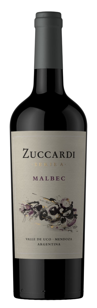 Zuccardi Serie A Malbec 2021  Front Bottle Shot