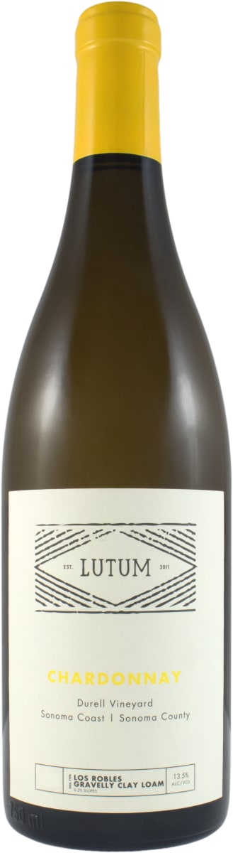LUTUM Durell Vineyard Chardonnay 2016  Front Bottle Shot
