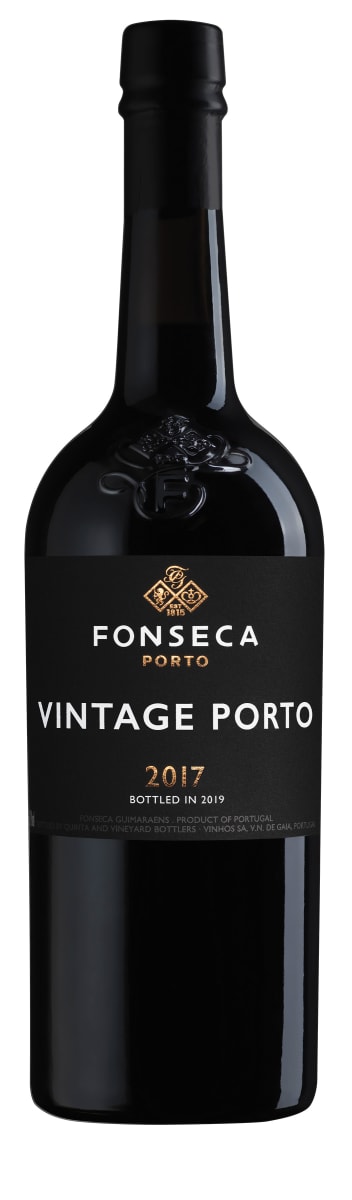 Fonseca Vintage Port (375ML half-bottle) 2017  Front Bottle Shot