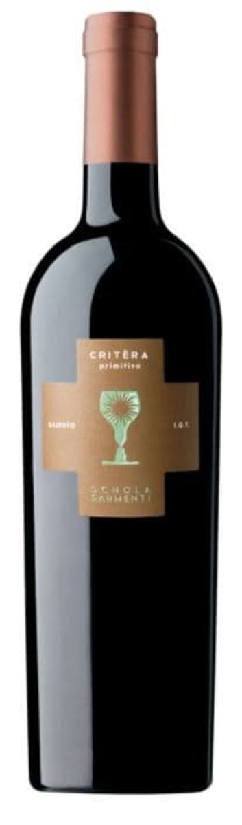 Schola Sarmenti Critera Primitivo 2016  Front Bottle Shot