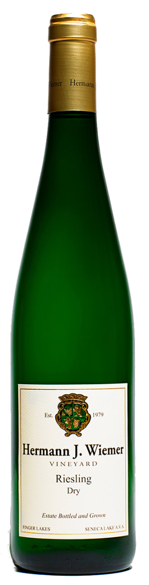 Hermann J. Wiemer Dry Riesling (375ML half-bottle) 2017  Front Bottle Shot