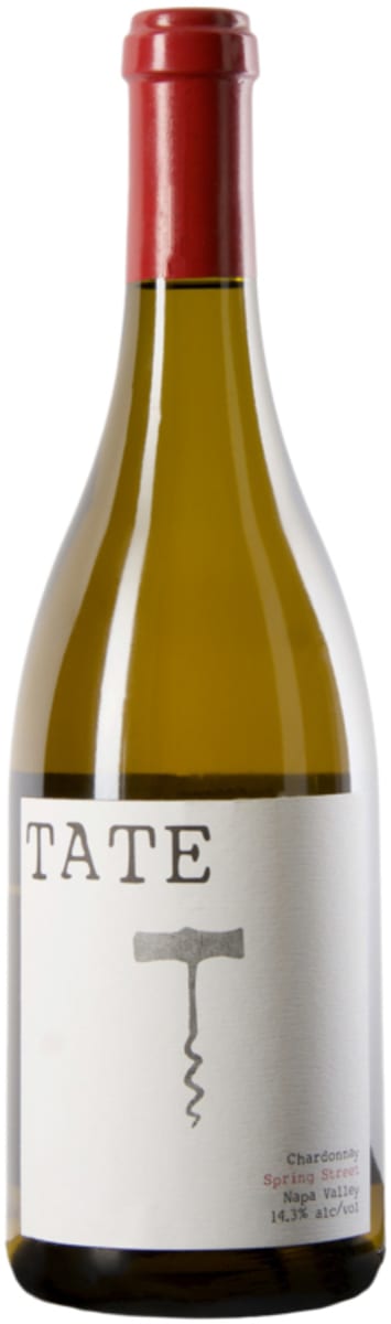 TATE Spring Street Chardonnay 2021  Front Bottle Shot