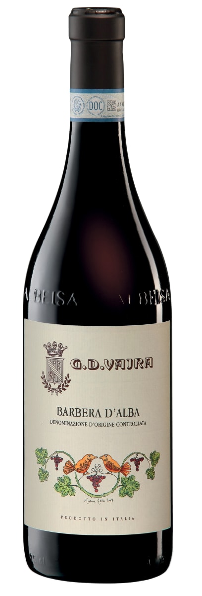 G.D. Vajra Barbera d'Alba 2021  Front Bottle Shot